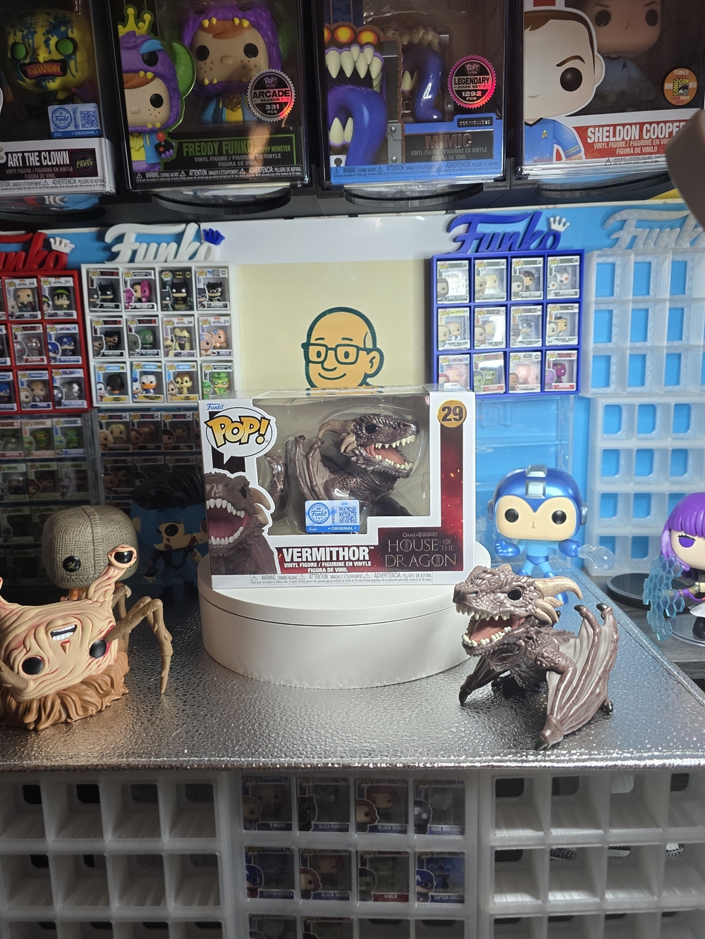 Funko Vermithor Dragon Figure - Brown and Cream - Picture 4 of 9